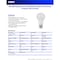 Feit Electric Feit A19 E26 (Medium) LED Bulb Soft White 40 Watt Equivalence 4 pk A45082710KLED/4 - alternate 5